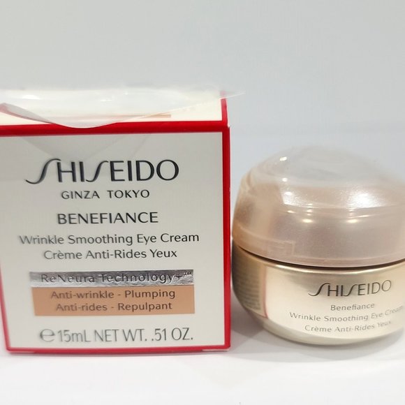 NIB ✅ SHISEIDO BENEFIANCE WRINKLE SMOOTHING EYE CREAM ✨ NIB & SEALED - Picture 3 of 8